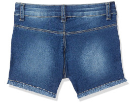 Pantaloons Junior Girl's Regular Fit Cotton Shorts (2 Years-3 Years)